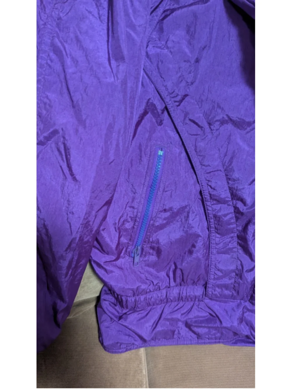 Vintage PROFILE Ski Jacket Womens Large Purple Puffer 90s Y2K 043
